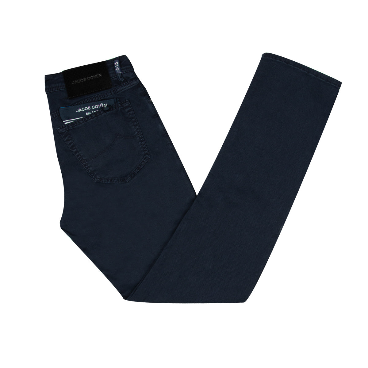 Jacob Cohen - Navy 'Bard' Slim Fit Super Stretch Jeans