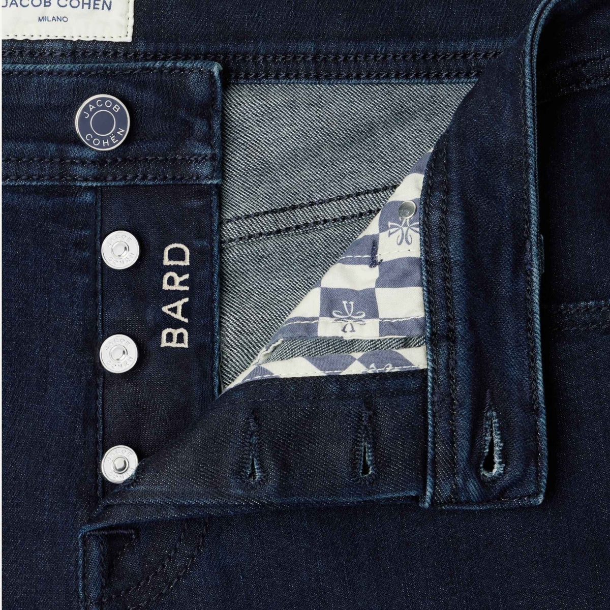 Jacob Cohen - Medium Blue 'Bard' Slim Fit Jeans JEANS Jacob Cohen