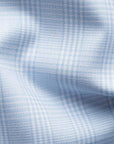 Eton - Light Blue Check Cotton TENCEL™ Lyocell Contemporary Shirt L/S SHIRTS Eton