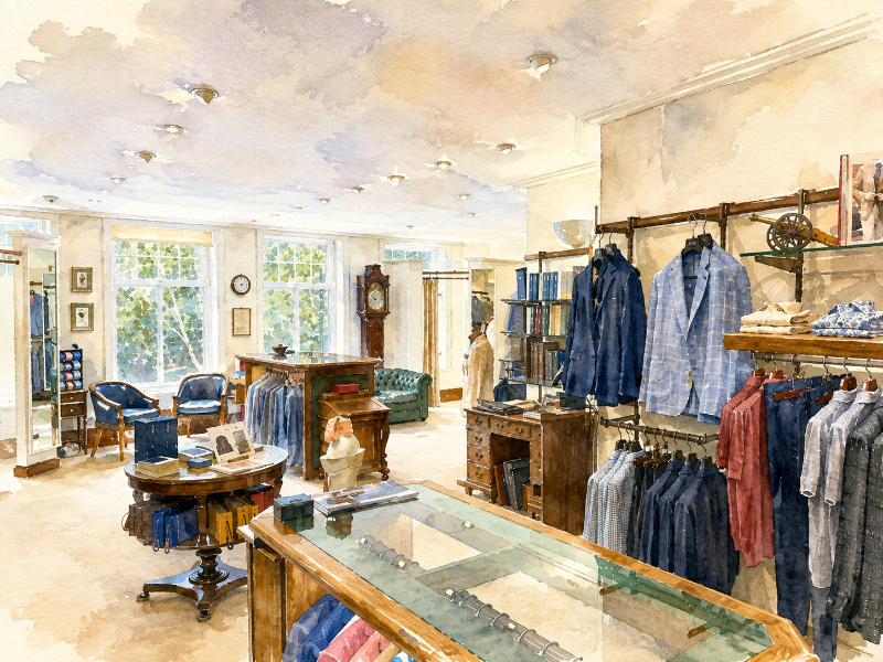 Italian Tailoring In Bournemouth - Robert Old 1st Floor