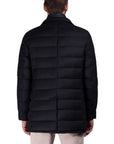 Moorer - Dark Blue ‘Calegari’ Cashmere Down-Filled Padded Coat
