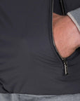Moorer - Navy Blue 'Uros' Down Padded Gilet