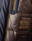 Moorer - Navy Blue 'Dasson' Waterproof Down Overshirt BLOUSONS MooRER