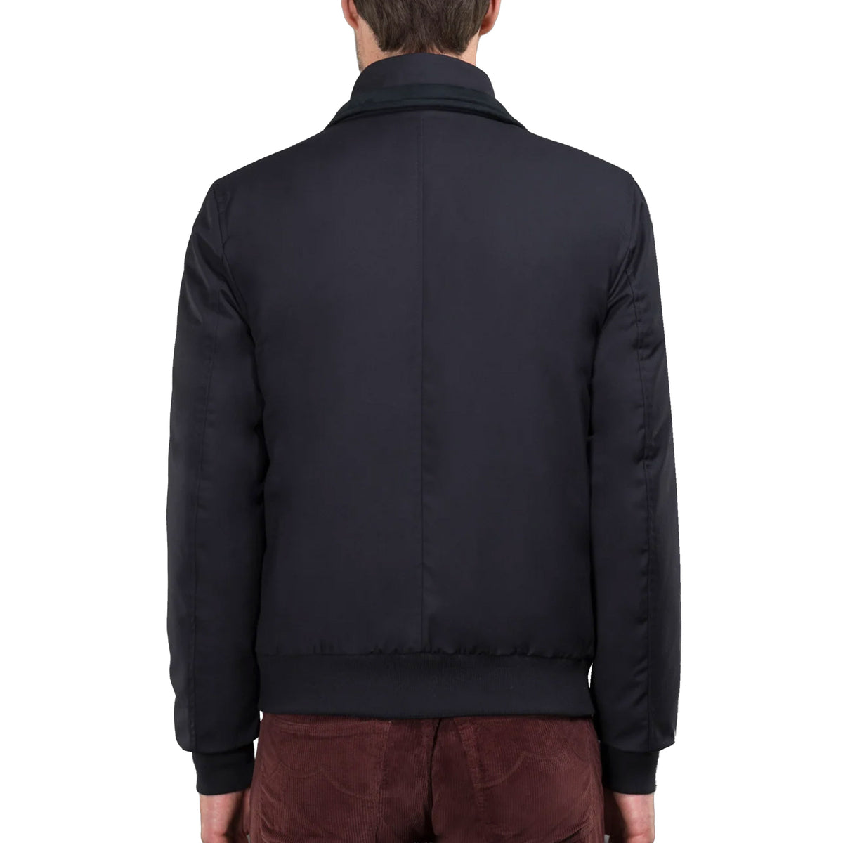 Moorer - Dark Blue 'Janos' Bomber Jacket BLOUSONS MooRER
