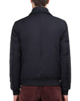 Moorer - Dark Blue 'Janos' Bomber Jacket BLOUSONS MooRER