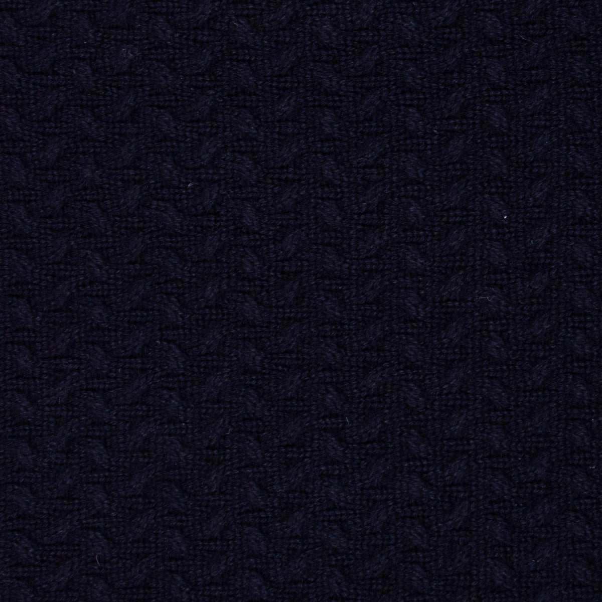 Moorer - Navy ‘Terni’ Knit Zip Neck Cashmere and Silk Sweater KNITWEAR MooRER