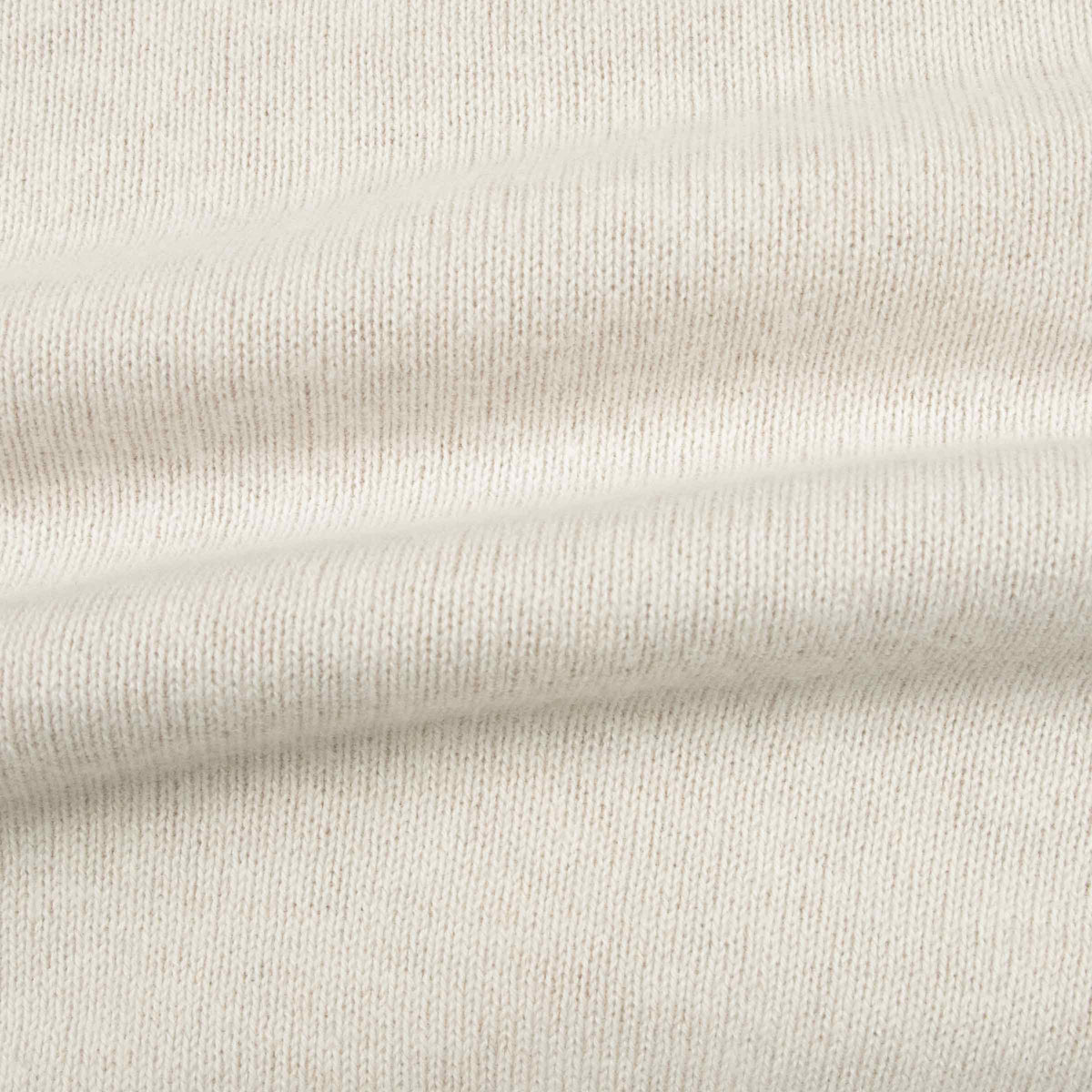 Moorer - Oatmeal ‘Fedro’ Knit Zip Neck Virgin Wool Sweater KNITWEAR MooRER
