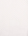 Moorer - White ‘Orvieto' Cable Knit Crew Neck Virgin Wool Sweater