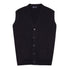 Robert Old - Dark Navy Beaulieu Cashmere Sleeveless Cardigan CASHMERE Robert Old