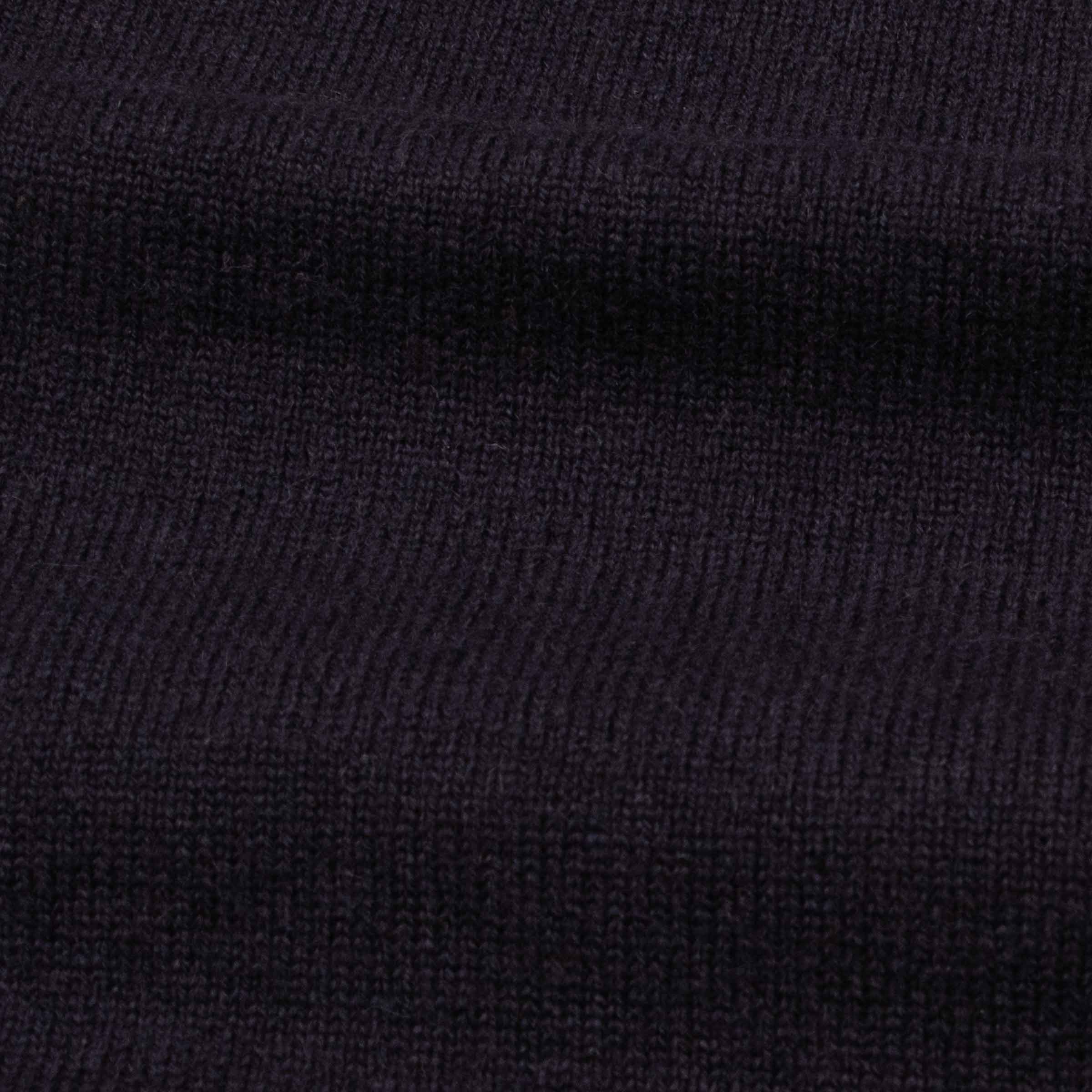 Robert Old - Dark Navy Beaulieu Cashmere Sleeveless Cardigan CASHMERE Robert Old
