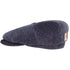 Stetson - Navy Cord Hatteras Flat Cap CAPS & HATS Stetson