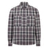 Belstaff - Black, Tornado & Cement Grey Check Outpost Flannel Shirt L/S SHIRTS Belstaff
