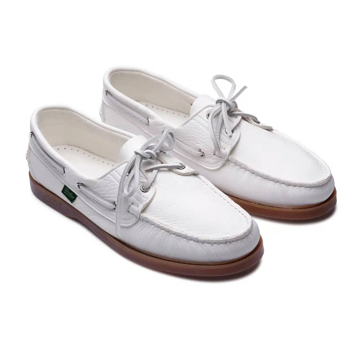 Paraboot - White Miel-Cerf Blanc Barth Marine Boat Shoe SHOES Paraboot