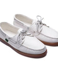 Paraboot - White Mel-Cerf Blanc Barth Marine Boat Shoe SHOES Paraboot