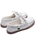 Paraboot - White Mel-Cerf Blanc Barth Marine Boat Shoe SHOES Paraboot