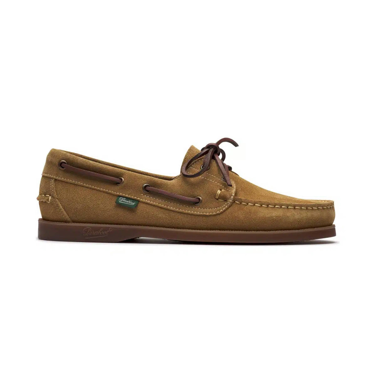 Paraboot - Tan Miel-Vel Fauve Barth Suede Marine Boat Shoe SHOES Paraboot