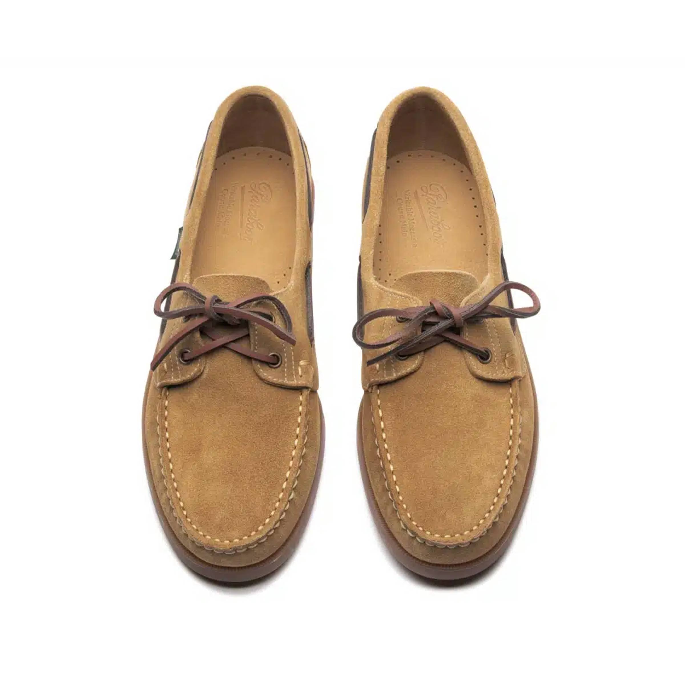 Paraboot - Tan Meil-Vel Fauve Barth Marine Boat Shoe SHOES Paraboot