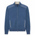Paul & Shark - Blue Soft Cool Touch with Typhoon® Details Wool zip-Up Sweater KNITWEAR Paul & Shark