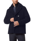 Paul & Shark - Navy Wool & Cashmere True Peacoat
