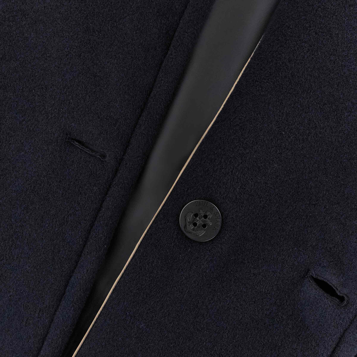 Paul &amp; Shark - Navy Wool &amp; Cashmere True Peacoat