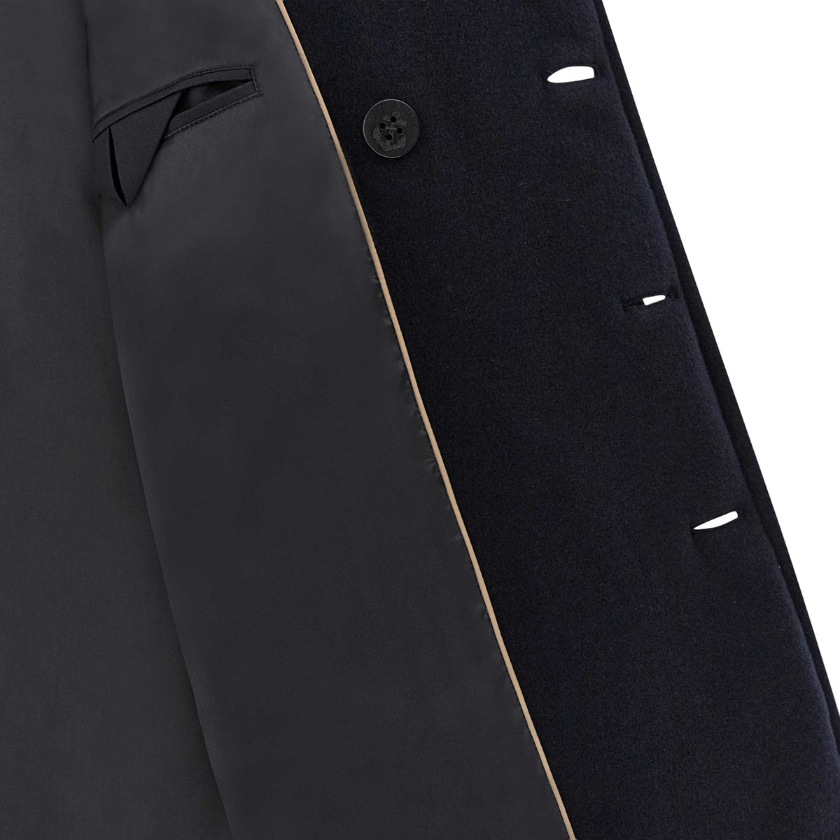 Paul &amp; Shark - Navy Wool &amp; Cashmere True Peacoat