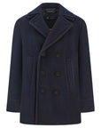 Paul & Shark - Navy Wool & Cashmere True Peacoat