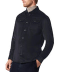 Paul & Shark - Navy Velvet Corduroy Overshirt L/S SHIRTS Paul & Shark