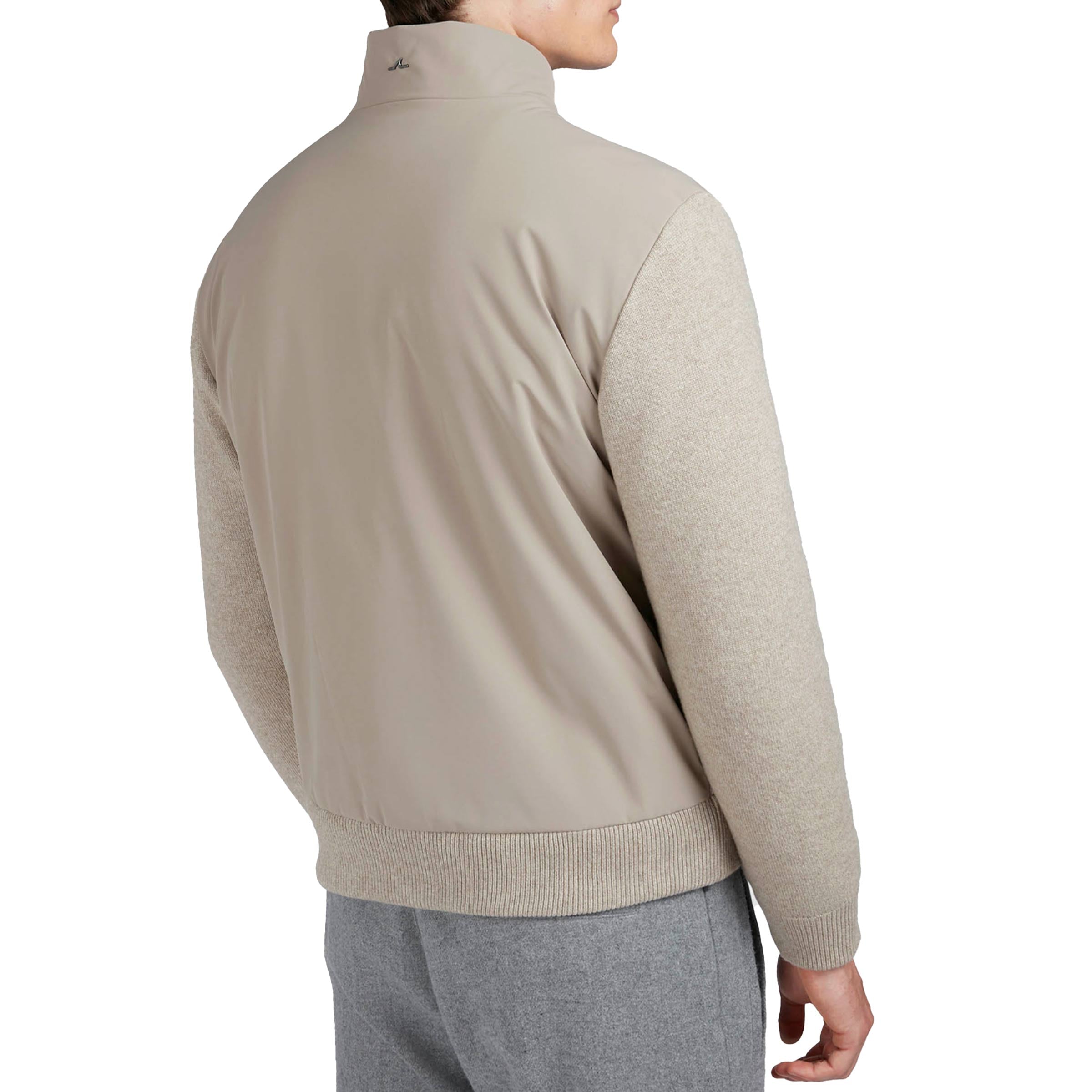 Paul & Shark - Beige Typhoon® Re-4x4 Wool & Cashmere Jacket KNITWEAR Paul & Shark
