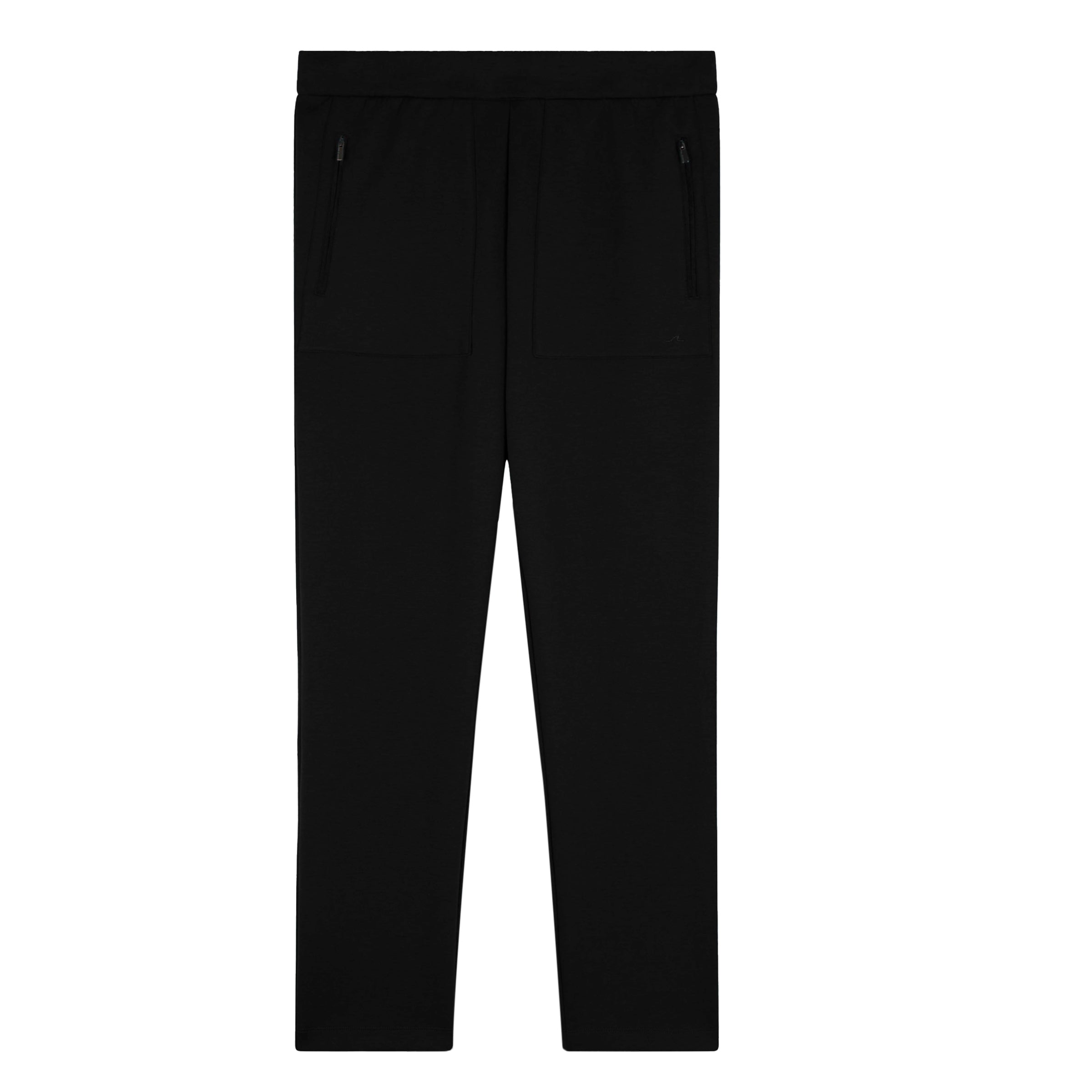 Paul & Shark - Black Shark Fin Detail Cotton Sweatpants SWEATS Paul & Shark