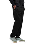 Paul & Shark - Black Shark Fin Detail Cotton Sweatpants SWEATS Paul & Shark