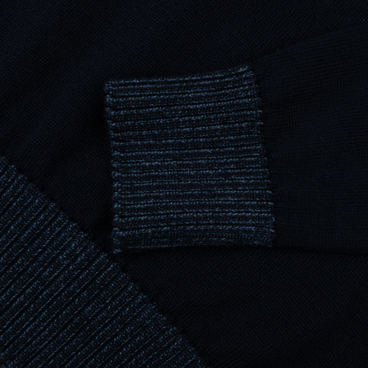 Paul &amp; Shark - Navy Soft Cool Touch Half Zip Wool Sweater KNITWEAR Paul &amp; Shark