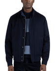 Paul & Shark - Navy Paolo Cashmere Bomber Jacket BLOUSONS Paul & Shark