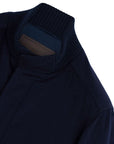 Paul & Shark - Navy Paolo Cashmere Bomber Jacket BLOUSONS Paul & Shark