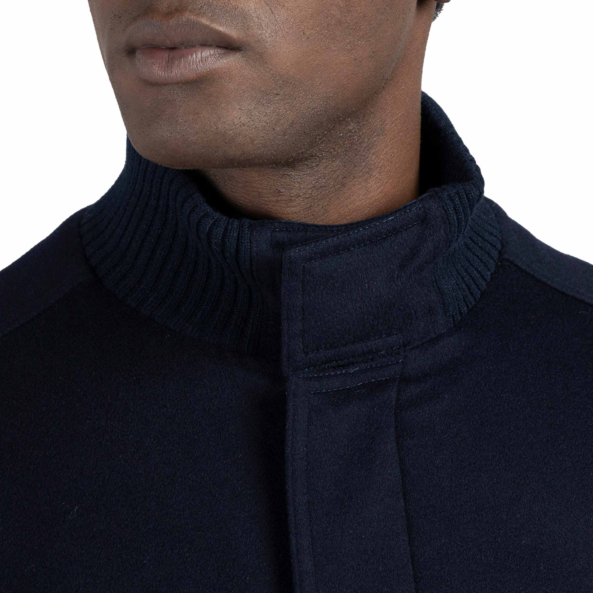 Paul & Shark - Navy Paolo Cashmere Bomber Jacket BLOUSONS Paul & Shark