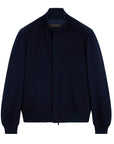 Paul & Shark - Navy Paolo Cashmere Bomber Jacket BLOUSONS Paul & Shark