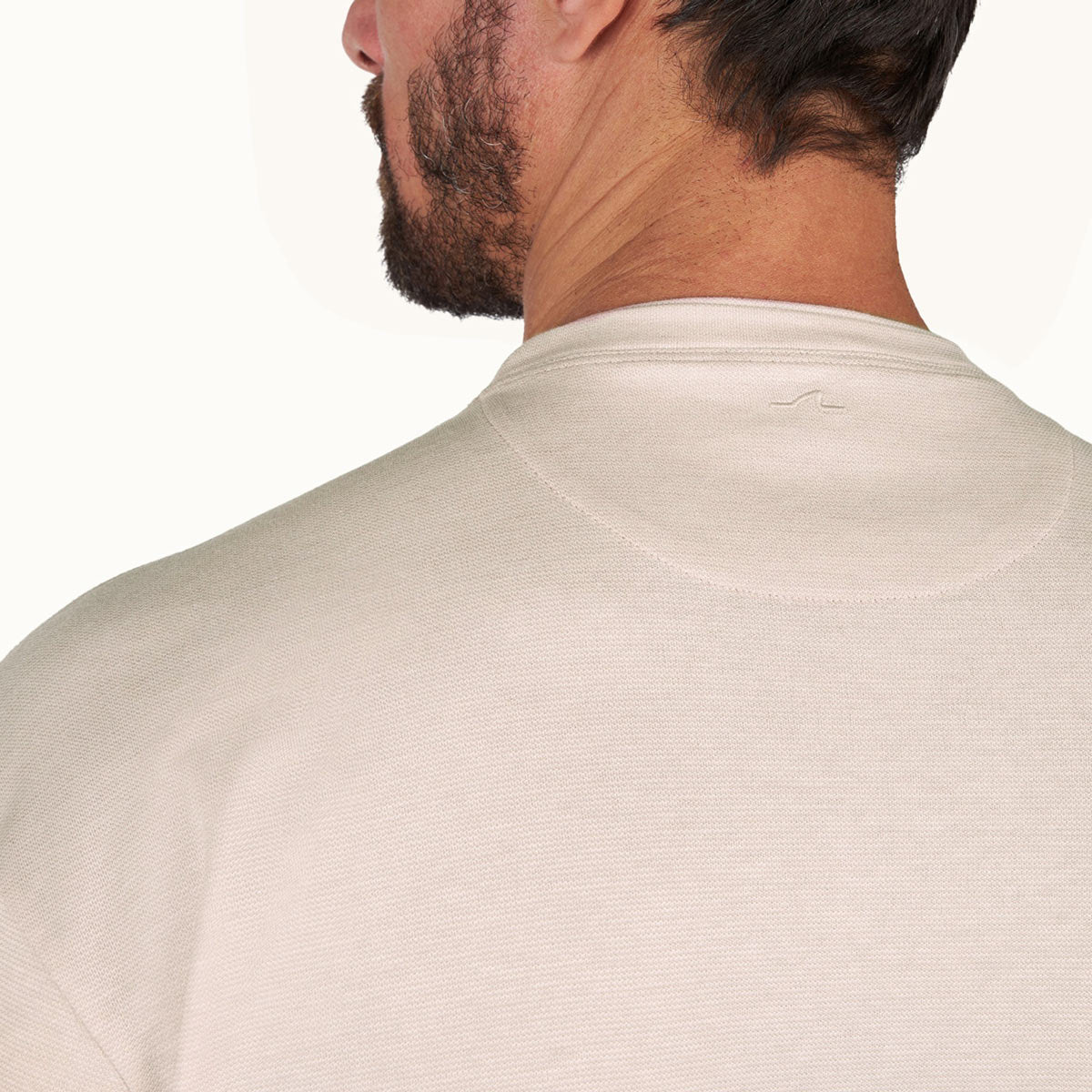 Paul &amp; Shark - Beige X-Soft Jersey T-Shirt TEE SHIRTS Paul &amp; Shark