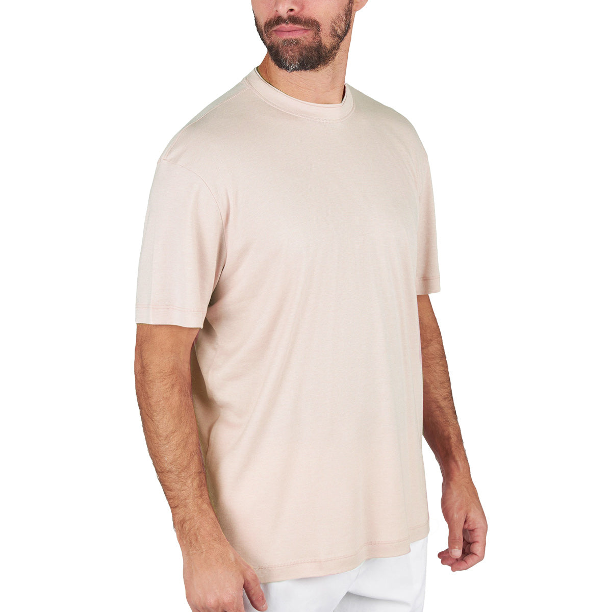Paul &amp; Shark - Beige X-Soft Jersey T-Shirt TEE SHIRTS Paul &amp; Shark