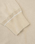 Paul & Shark - Beige Quarter Zip Cotton Knit Sweater KNITWEAR Paul & Shark