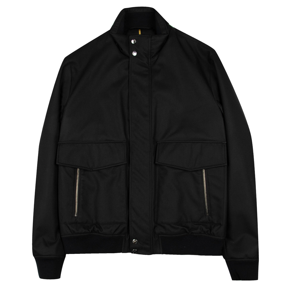 Paul & Shark - Black Typhoon® Save the Sea 4x4 Bomber Jacket BLOUSONS Paul & Shark