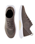 Paul & Shark - Brown Technical Knit Slip-on Sneakers