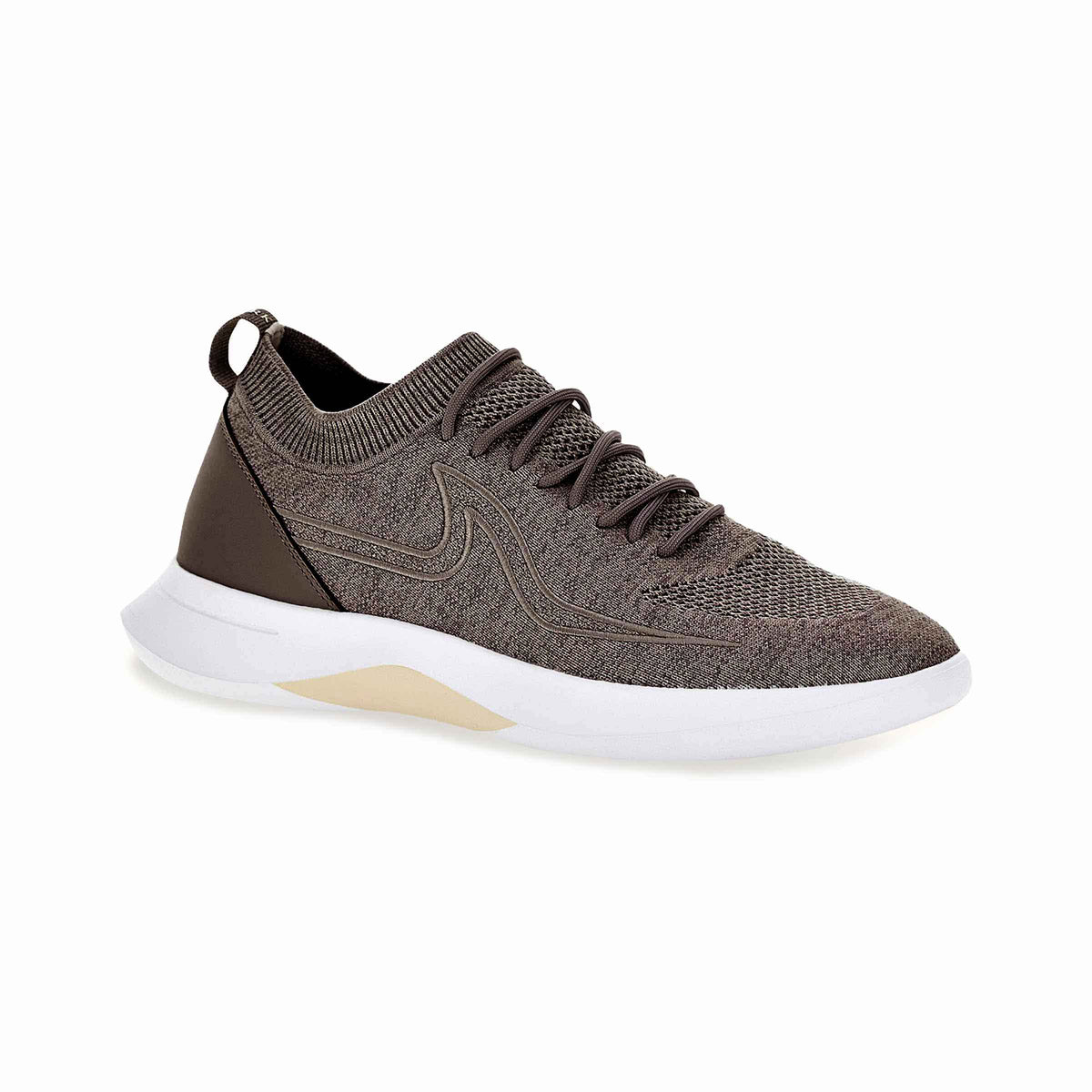 Paul & Shark - Brown Technical Knit Slip-on Sneakers SHOES Paul & Shark