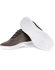 Paul & Shark - Brown Technical Knit Slip-on Sneakers