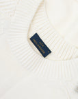 Paul & Shark - Cream Virgin Wool Sweater KNITWEAR Paul & Shark