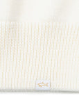 Paul & Shark - Cream Virgin Wool Sweater KNITWEAR Paul & Shark