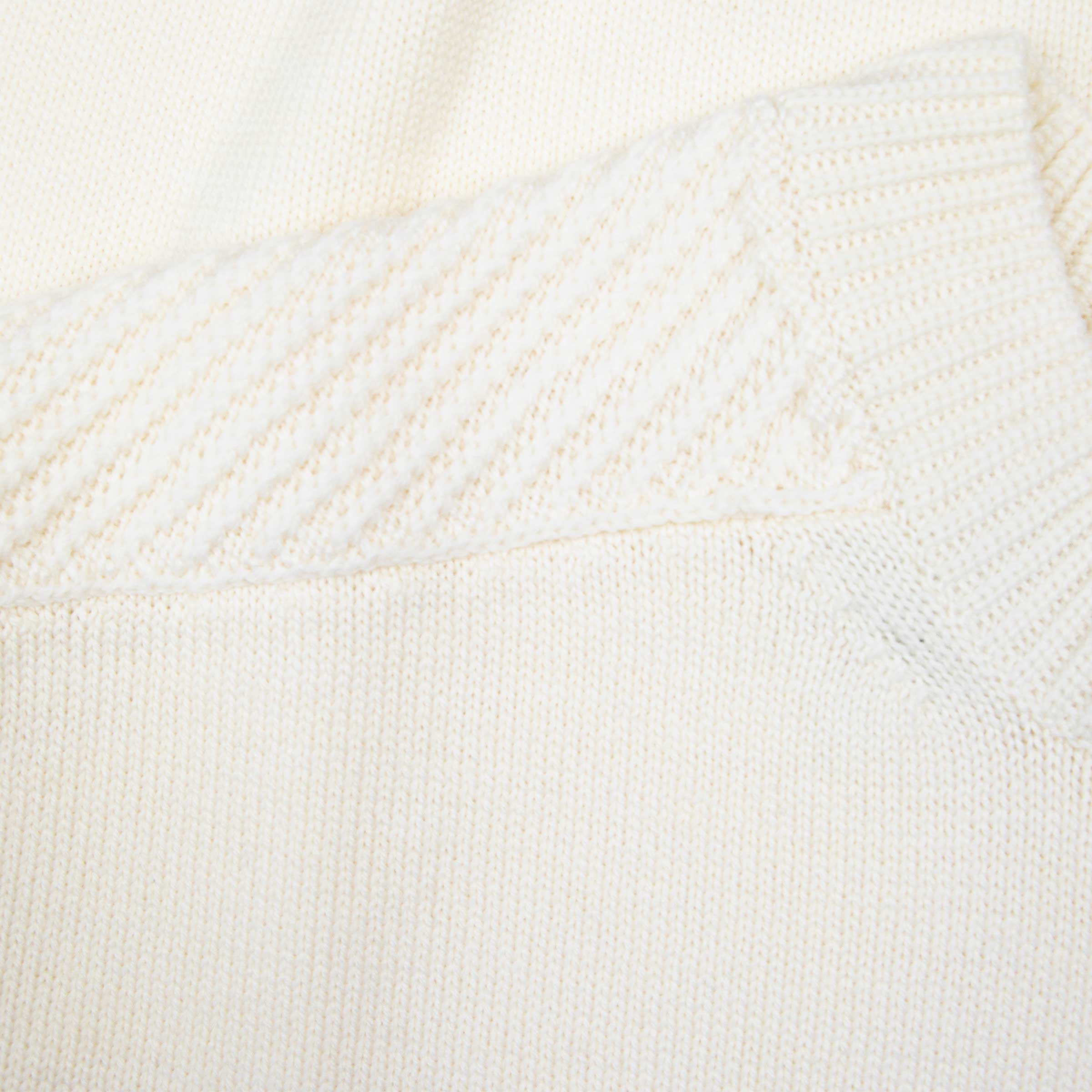 Paul &amp; Shark - Cream Virgin Wool Sweater KNITWEAR Paul &amp; Shark