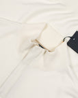 Paul & Shark - Cream Summer Wool Zip Neck Sweater KNITWEAR Paul & Shark