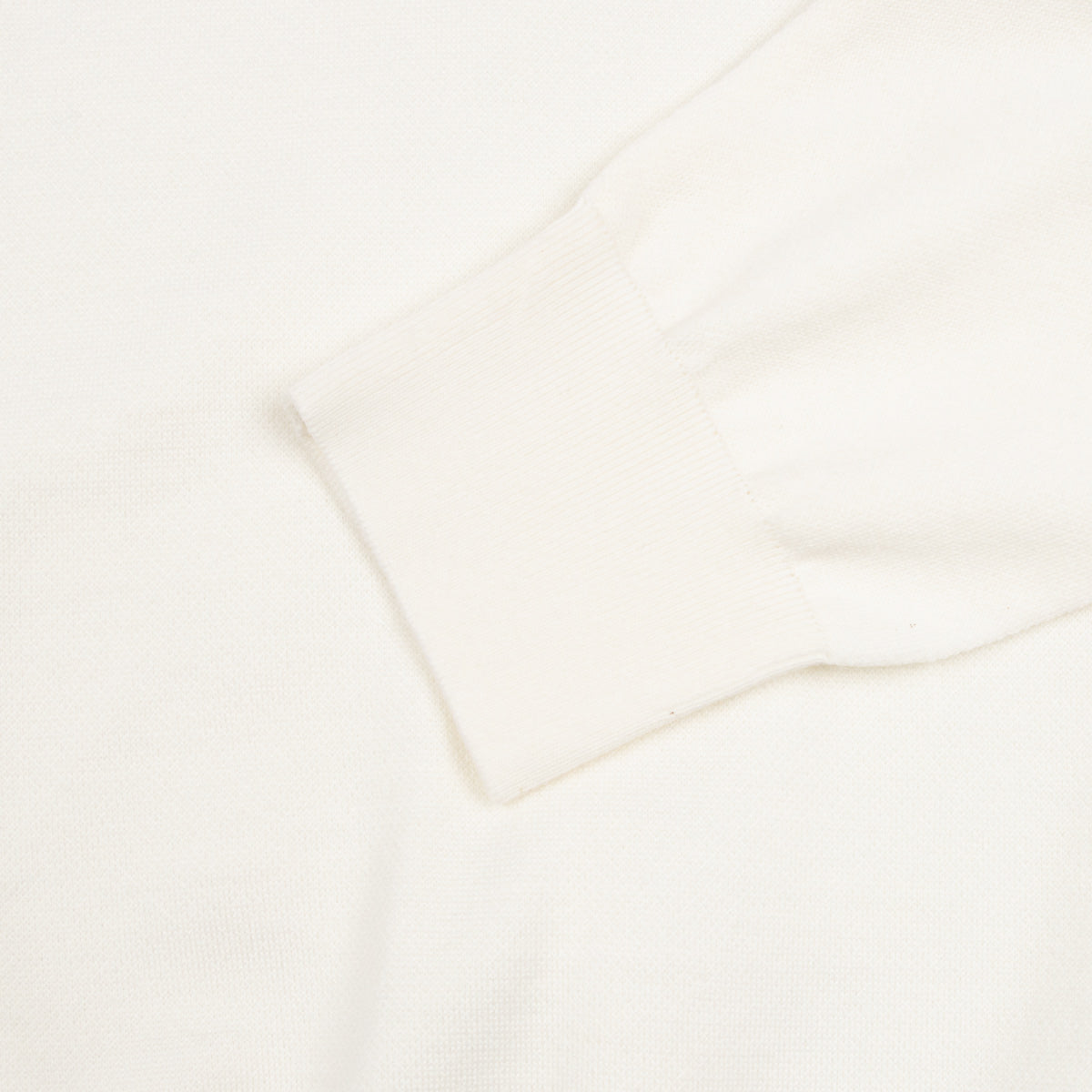Paul &amp; Shark - Cream Summer Wool Zip Neck Sweater KNITWEAR Paul &amp; Shark