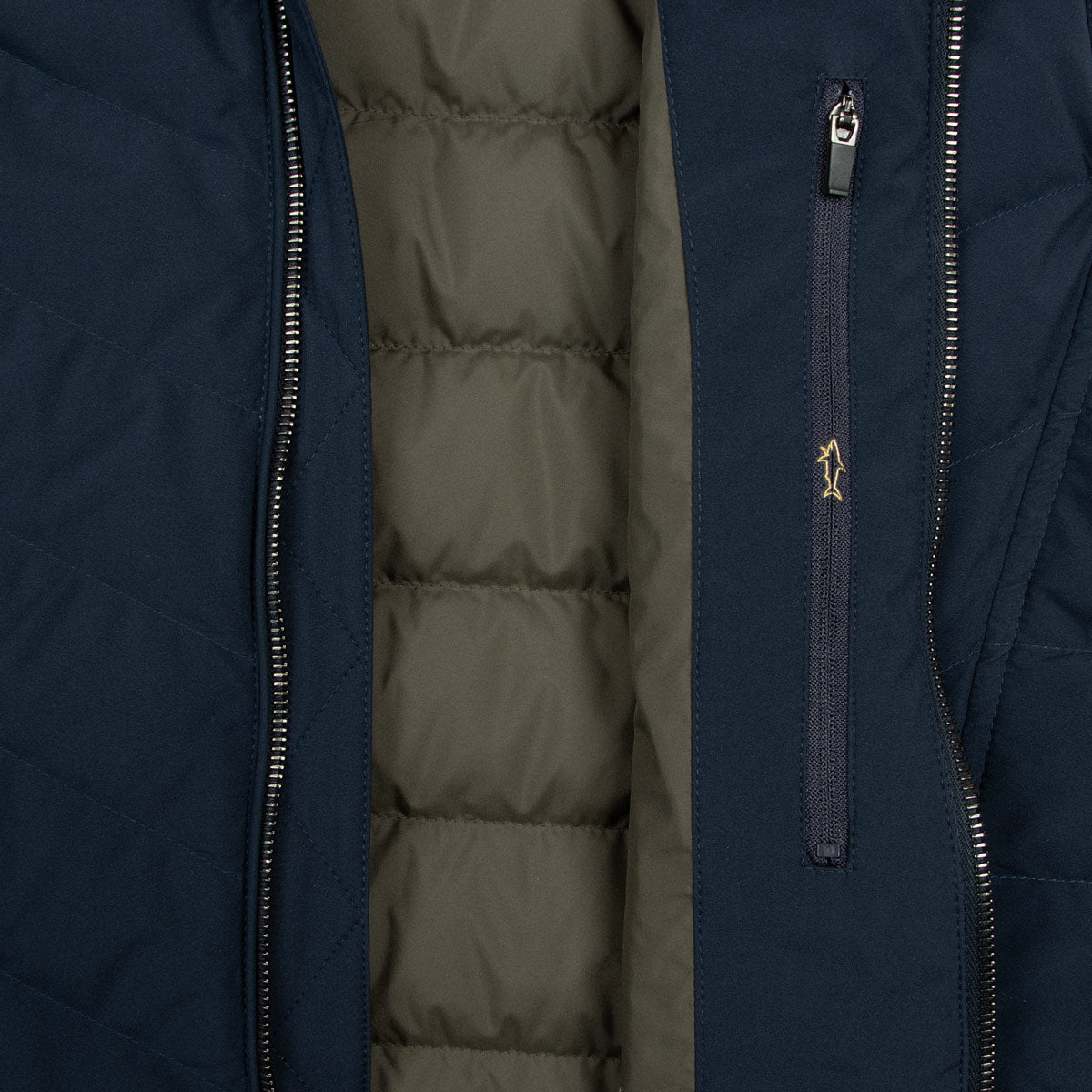Paul &amp; Shark - Navy Platinum Typhoon® Re-4x4 Stretch Gillet BLOUSONS Paul &amp; Shark