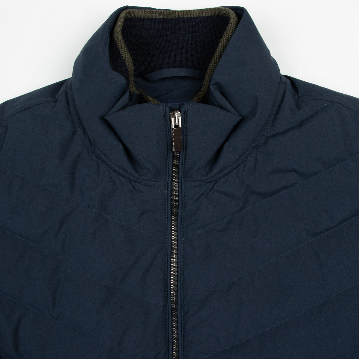 Paul & Shark - Navy Platinum Typhoon® Re-4x4 Stretch Gillet BLOUSONS Paul & Shark