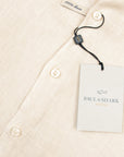 Paul & Shark - Tan Riveria Pure Linen Long Sleeve Shirt L/S SHIRTS Paul & Shark